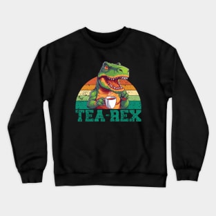 Tea Rex Crewneck Sweatshirt